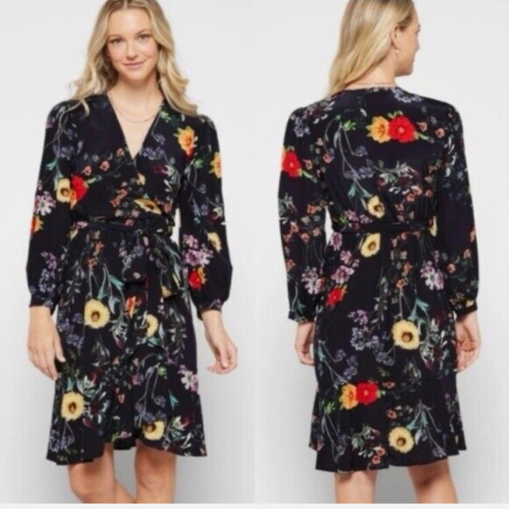 Amour Vert Elma Providence Floral Gracia Dress NEW